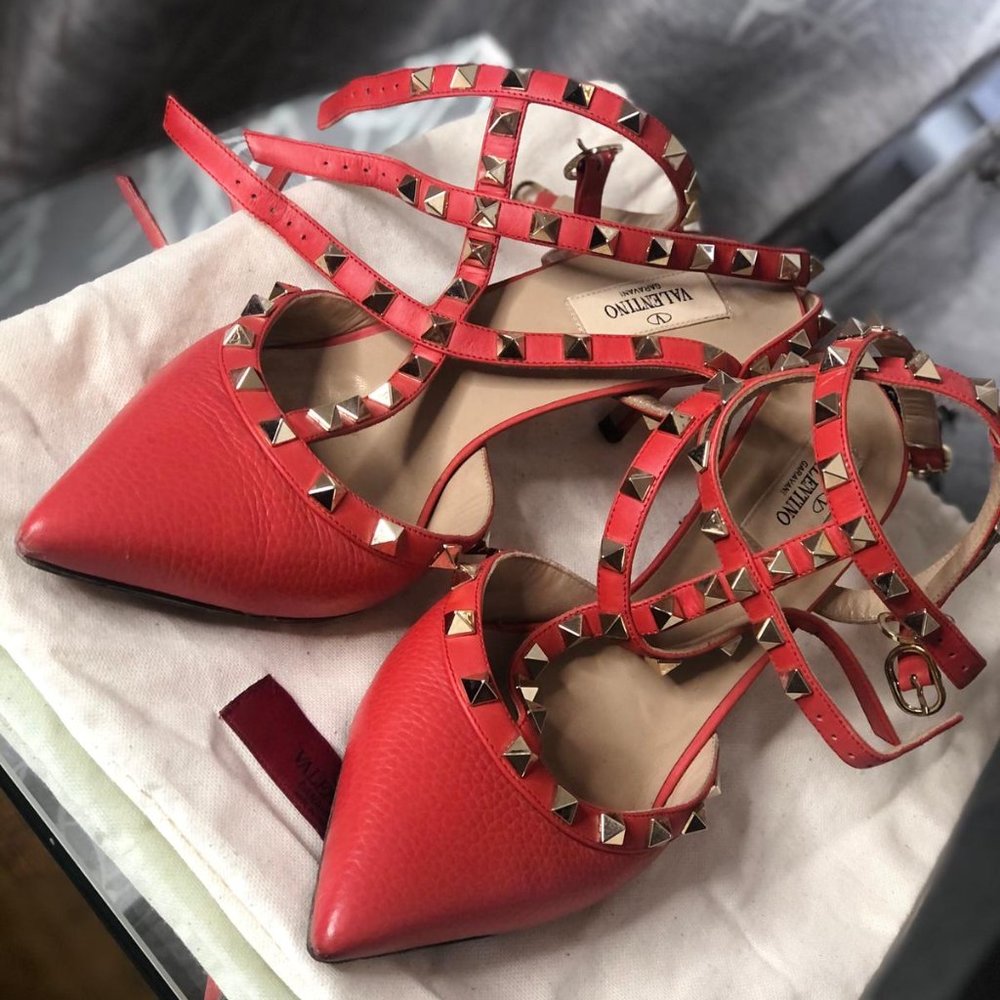 VALENTINO GARAVANI ROCKSTUD PUMPS - Picture 3 of 6